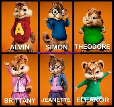 alvin y las ardillas nombres|Categoría:Personajes 